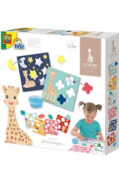 Set creativ: Lipeste forme. Girafa Sophie