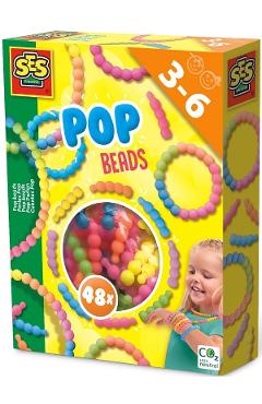 Set creativ: Bijuterii cu margele pop