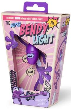 Lampa de citit: Super Bendy. Violet