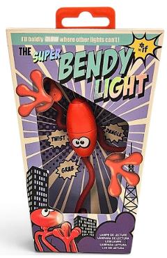 Lampa de citit: Super Bendy. Rosu