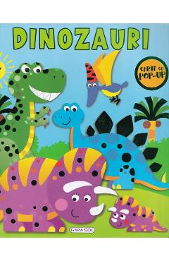 Carte cu pop-up. Dinozauri - Jordi Busquets
