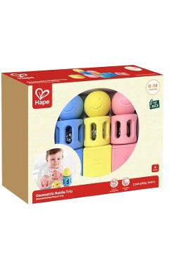 Zdranganitoare trio cu forme geometrice