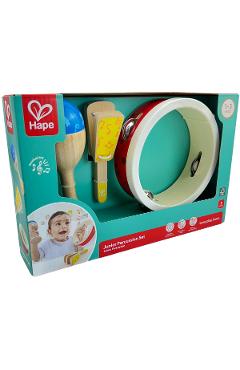 Jucarie din lemn: Set de percutie junior