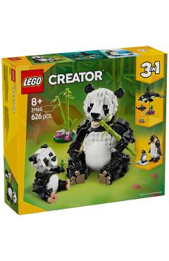 Lego Creator 3 in 1: Animale salbatice: familia de ursi panda