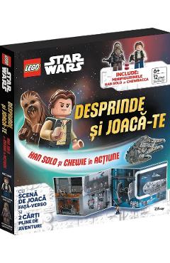 Lego Star Wars: Desprinde si joaca-te. Han Solo si Chewie in actiune