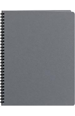 Agenda nedatata cu spira. Siena gri