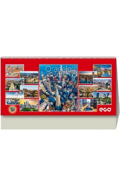 Calendar birou 2027: Orasele lumii