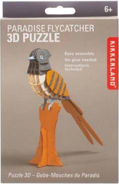Puzzle 3D: Paradise Flycatcher