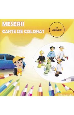 Carte de colorat: Meserii - ARS LIBRI