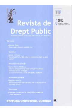Revista de drept public Nr 1-2 2012