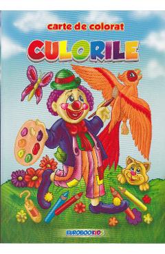 Culorile - Carte de colorat - EUROBOOKIDS