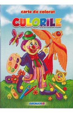 Culorile - Carte de colorat