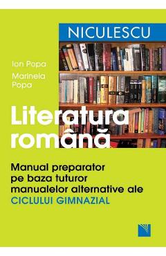 Limba romana manual preparator gimnaziu - Ion Popa, Marinela Popa