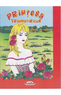 Printesa trandafirilor - Carte de colorat