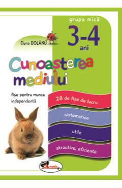 Cunoasterea mediului - Grupa mica 3-4 ani - Fise - Elena Bolanu