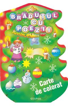 Bradutul cu poezii - Carte de colorat