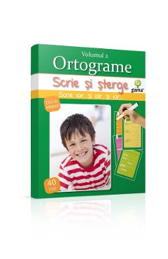Scrie si sterge - Ortograme volumul 2 - GAMA