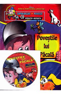 Povestile lui Pacala - Superjocuri, povesti - CD Interactiv