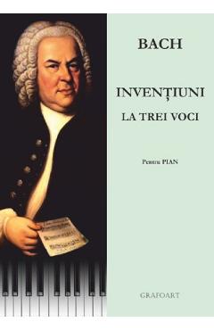 Inventiuni La Trei Voci Pentru Pian - Bach