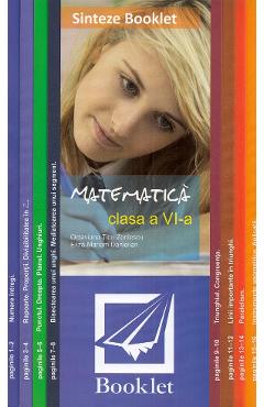 Sinteze. Matematica - Clasa 6 - Octaviana Ticu-Zorilescu, Eliza-Mariam Danielian