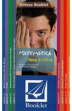 Sinteze matematica cls 8 - Octaviana Ticu-Zorilescu, Eliza-Mariam Danielian