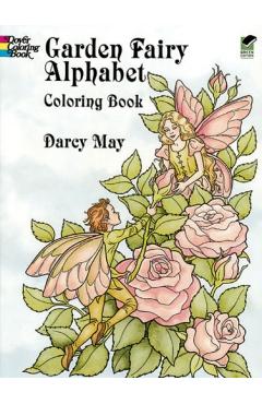 Garden Fairy Alphabet Coloring Book