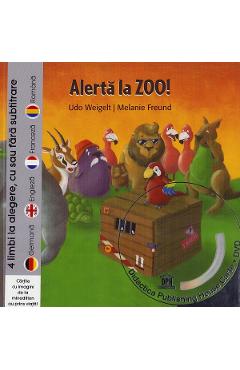 Alerta la Zoo! + DVD - Udo Weigelt, Melanie Freund - DIDACTICA PUBLISHING HOUSE