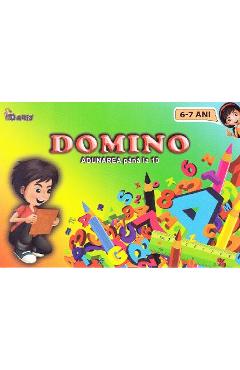 Domino - Adunarea pana la 10 (6-7 ani)