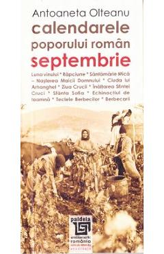 Calendarele poporului roman - Septembrie - Antoaneta Olteanu L3
