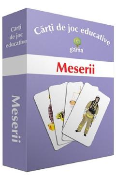 Meserii. Carti de joc educative Carti imagine 2022