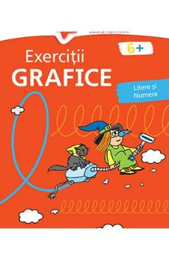 Exercitii grafice 6 ani+ (rosie)