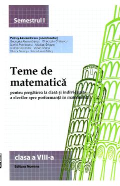 2014 Teme De Matematica Cls 8 Sem. 1 – Petrus Alexandrescu 2014