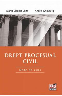 Drept procesual civil. Note de curs - Marta Claudia Cliza, Andrei Grimberg