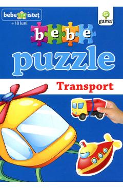 Bebe Puzzle +18 Luni - Transport