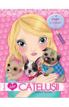 Ador Catelusii. Deseneaza si coloreaza - Eleonora Barsotti - BOOKLET