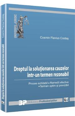 Dreptul La Solutionarea Cauzelor Intr-Un Termen Rezonabil - Cosmin Flavius Costas