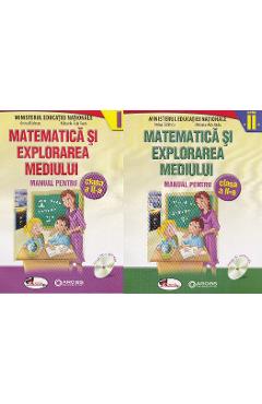 Matematica si explorarea mediului clasa 2 partea I+ partea II - Anina Badescu, Mihaela-Ana Radu