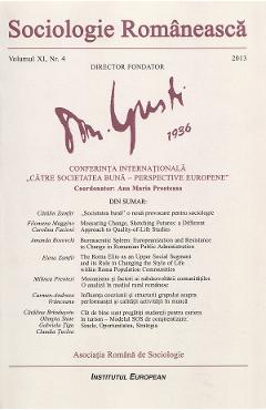 Sociologie Romaneasca Vol.9 Nr.4 2013 - INSTITUTUL EUROPEAN