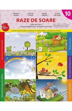 Raze de soare - Clasa pregatitoare Sem 2 - Caiet - Daniela Besliu, Olguta Calin