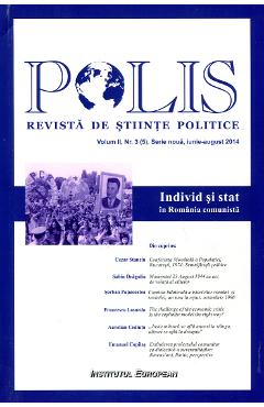 Polis Vol.2 Nr.3 (5) Serie noua iunie-august 2014. Revista de stiinte politice - INSTITUTUL EUROPEAN