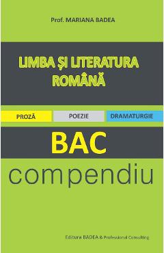 Limba si literatura romana BAC compendiu – Mariana Badea Auxiliare