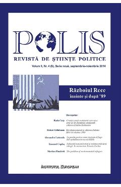 Polis Vol.2 Nr.4 SeptembriE-Noiembrie 2014 Revista De Stiinte Politice 2014