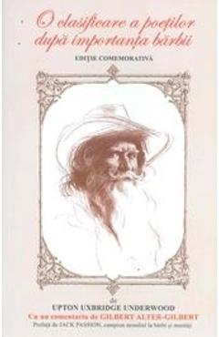 O Clasificare A Poetilor Dupa Importanta Barbii - Upton Uxbridge Underwood - BCC PUBLISHING