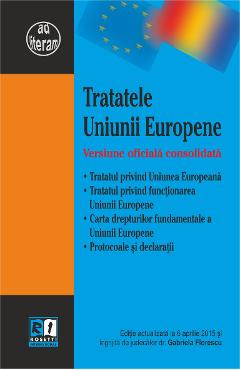 Tratatele Uniunii Europene Act. 6 Aprilie 2015