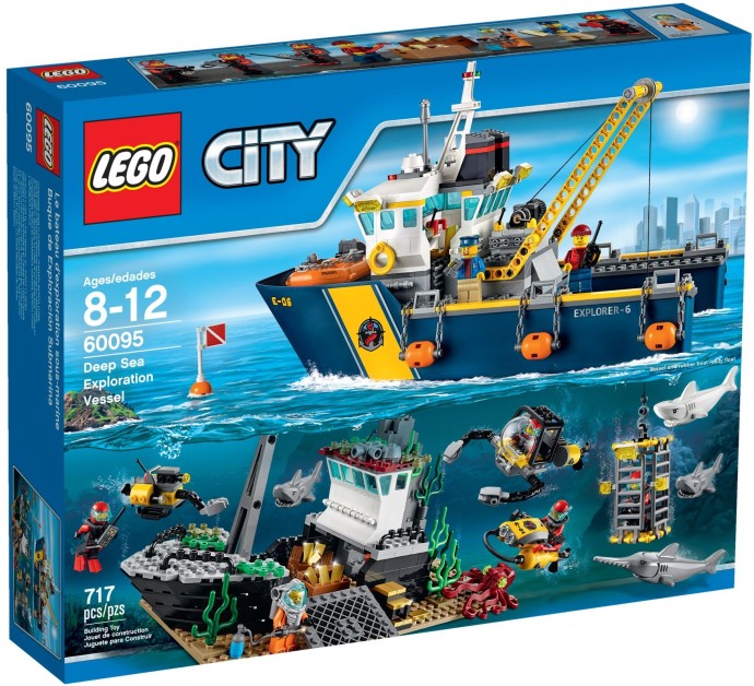 Lego City Nava de explorare in largul marii 8-12 ani (60095