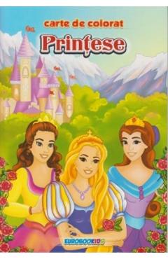 Printese - Carte de colorat - EUROBOOKIDS
