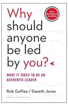 Why Should Anyone be Led by You? - Imagine 1