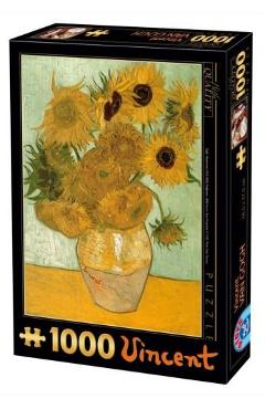 Puzzle 1000 Vincent Van Gogh - Sunflowers