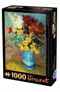Puzzle 1000 Vincent Van Gogh - Flowers in Blue Vase