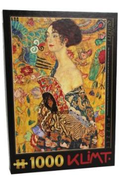 Puzzle 1000 Gustav Klimt - Lady With a Fan